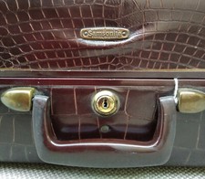 Valigia Samsonite vintage 1950s luggage suitcase Shwayder Bros. Style 4651