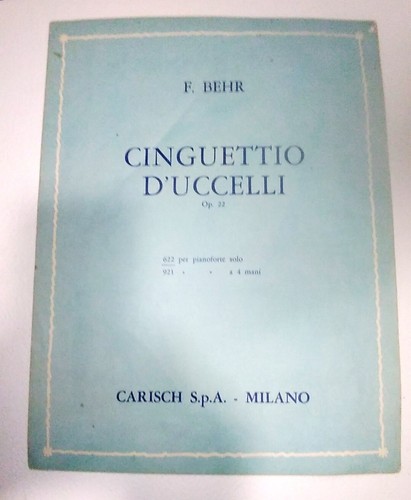 Libro libretto spartito - libretto,