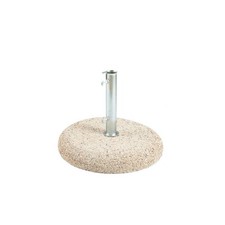 Base in cemento - per ombrellone tondo - Garden Friend
