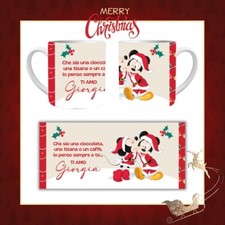 Tazza natalizia personalizzata