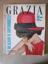 GRAZIA Rivista di moda n�1180 1963 con album modelli  [VL23]