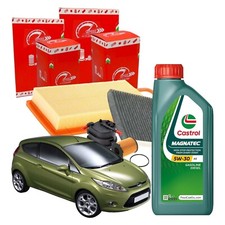 Kit Tagliando Speed Ford Fiesta VI 1.4 Tdci 68cv + 4 Lt Castrol Magnatec 5w30 A5