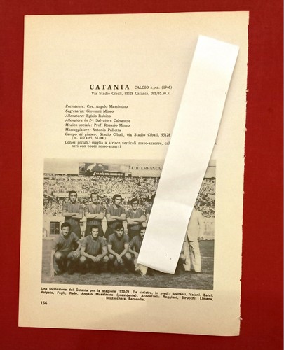 Catania squadra foglio - squadra, foglio/pagina