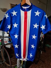 Maglia ciclismo Nazionale USA vintage anni '80 nuova