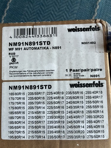 Catene auto weissenfels nuove - catene,