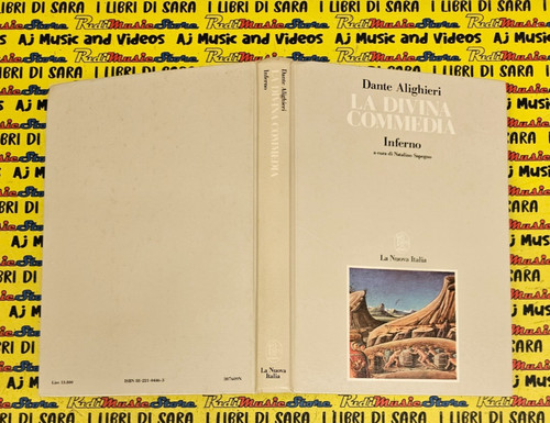 Book libro divina commedia - book,