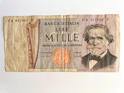 Banconota 1000 lire - 1000,