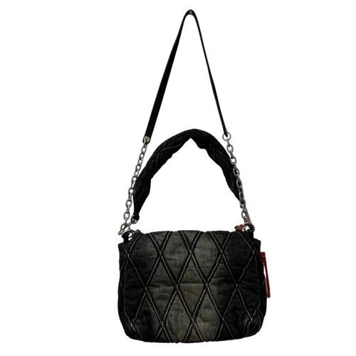 Borsa diesel nera tela - diesel, 2
