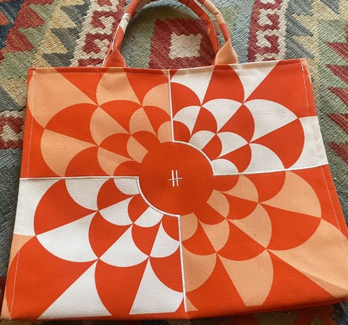 Harrods tote bag arancione - harrods,