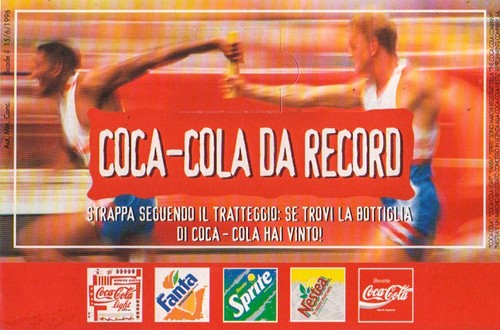 Coca cola italia 1996 - ,