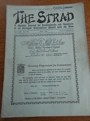 The strad music - music, journal