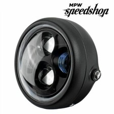Faro moto Halo nero 5,75"