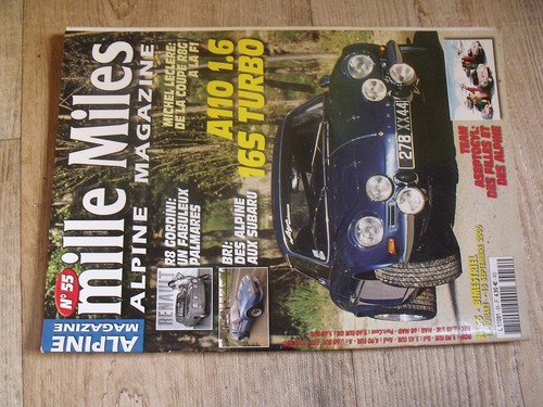Revue mille miles alpine - revue,
