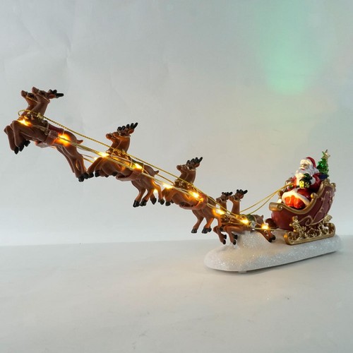 Babbo natale con renne - con, 8