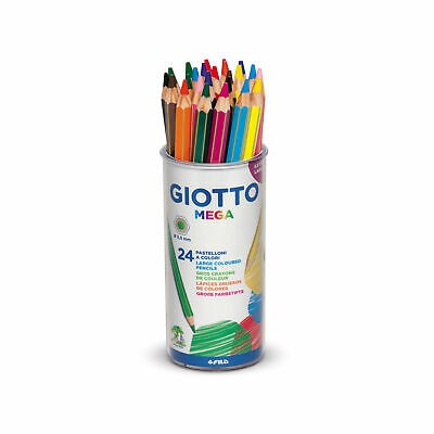 Barattolo pastelli giotto - barattolo, 24