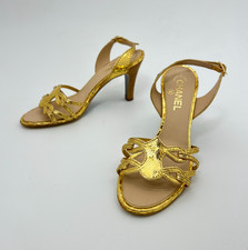 Chanel |Autentico sandalo oro