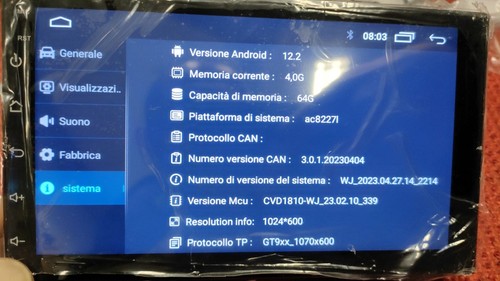 Stereo 7805n android 4gb - stereo,