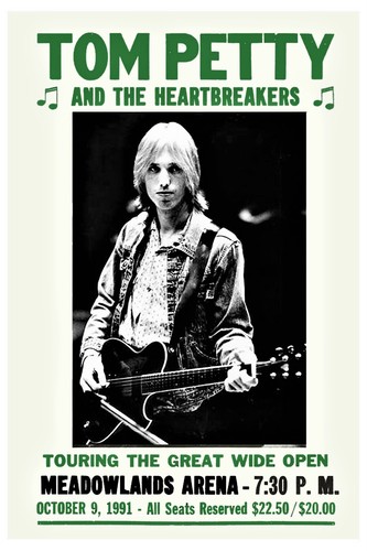 Tom petty poster stampa - petty,