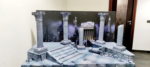 Diorama myth cloth saint seiya - diorama,