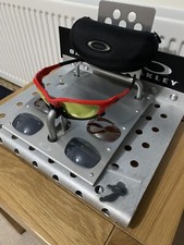 Occhiali da sole Oakley Split Jacket autentici indossati una volta 3 set lenti