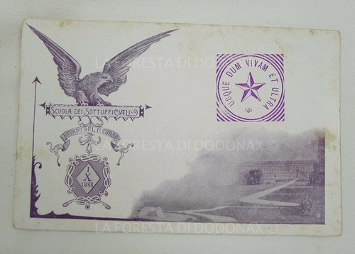Rara cartolina militare - cartolina, 1888