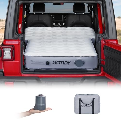 Jeep materasso con - jeep, pompa