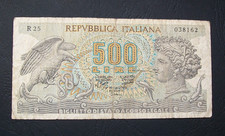 500 lire biglietto stato - 500,