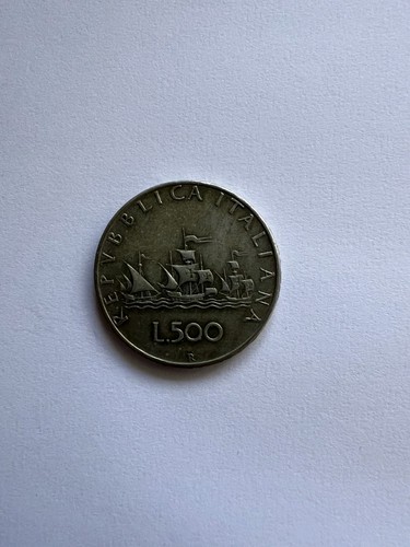 Italia 500 lire argento - italia,
