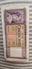 Italy 500 Lire Banknote 1947