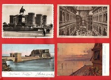 NAPOLI - LOTTO DI 50 CARTOLINE ANTICHE D'EPOCA FP VIAGGIATE - vedi foto e descr