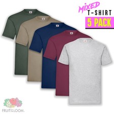 5 CONFEZIONI T-shirt uomo