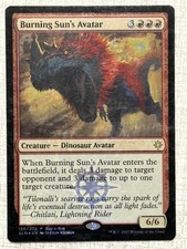 Carta Magic The Gathering BURNING SUN'S AVATAR 2017 Nm 135/279