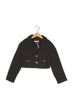 Giacca MonnaLisa blazer cropped taglia EU 122 nera ragazza nuova