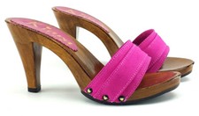 Zoccoli Fuxia- Made in Italy