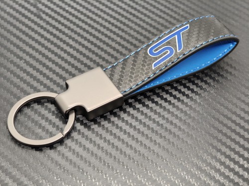 Ford carbon effect keyring - st,