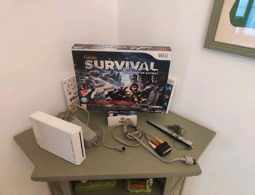 Nintendo wii console old - console, (old