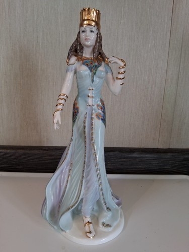 Figurina coalport porcellana - figurina,