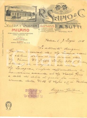 1911 milano corso sempione - 1911,