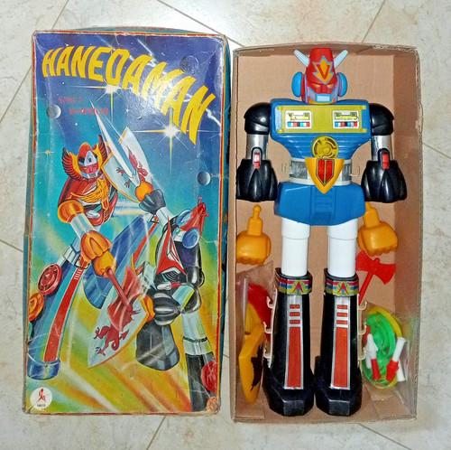 Blue hanedaman combattler - blue, mini