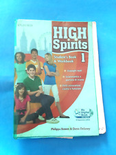 HIGH SPIRITS STUDENT'S BOOK E WORKBOOK 1 LIBRO SCUOLA IN INGLESE