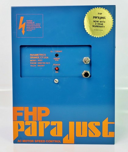 Fhp parametrics parajust - parametrics,