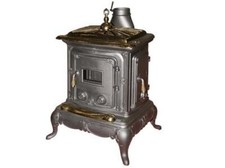 STUFE STUFA A LEGNA IN GHISA