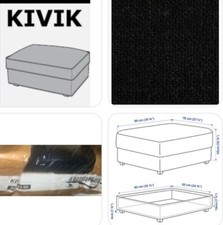 IKEA Kivik Footstool Ottoman