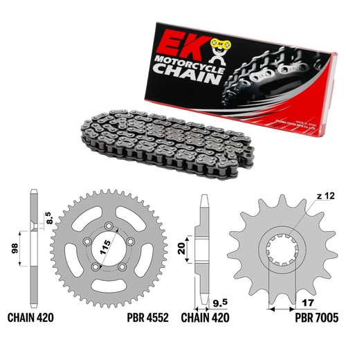 Ktm 2009 2024 catena - 65,