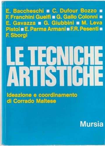 Libro tecniche artistiche - le,