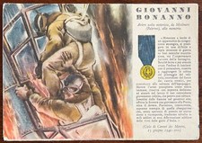 CARTOLINA MEDAGLIA D' ORO "GIOVANNI BONANNO" AVIERE SCELTO MOTORISTA N.4
