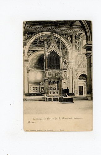 Roma tabernacolo gotico - roma,