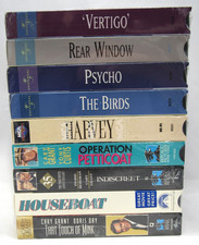 Lot of 9 VHS Tapes Alfred