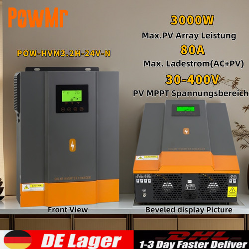 Inverter ibrido 24v 3000w off - ibrido,