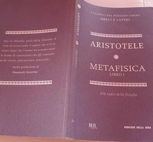 Metafisica libro 1 - metafisica.,